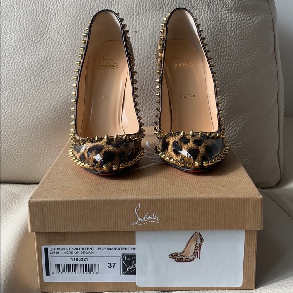 Christian Louboutin mint condition size 37 120MM
